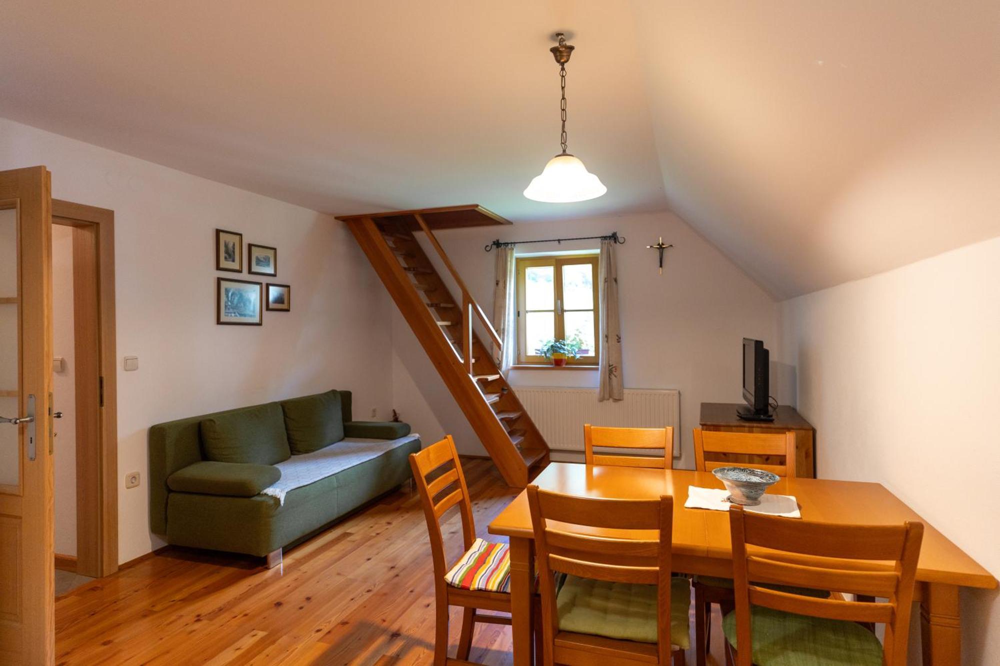 Appartement Mala Hisa à Solčava Extérieur photo